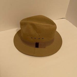 TRAV'LER By Country Gentlemen Size Men’s M, Tan Fedora hat Vintage